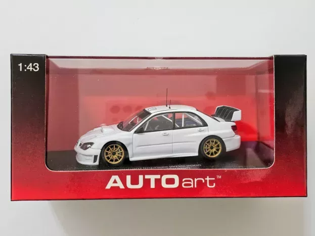 Autoart Subaru Impreza Wrc Plain Body Version 2008 1:43 60891