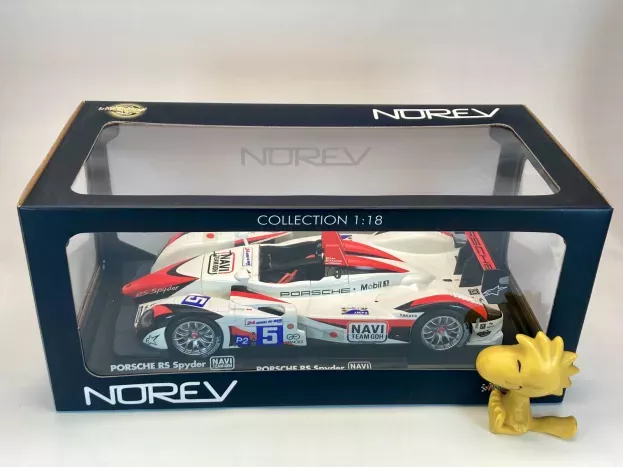 Norev Porsche Rs Spider N 5 Navi Team Goh 24h Le Mans 2009 Ara Kunimoto Maassen 1:18 187529