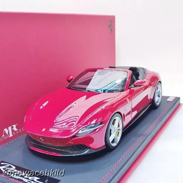 MR Models Ferrari Roma Spider Open 2020 Con Vetrina With Showcase 1:18 FE040D
