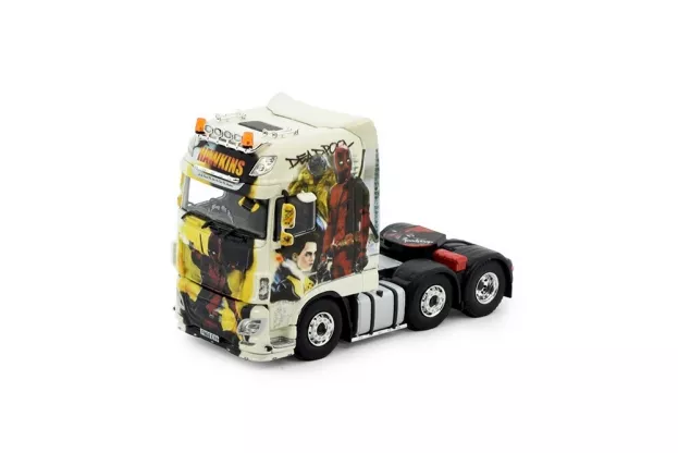 Tekno Daf Hawkins Logistics Daf Xf Euro 6 Super Space Cab 6x2 1:50 76224