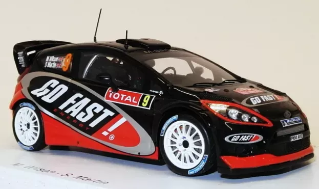 Spark Ford Fiesta Rs Wrc N 9 11th Rally Montecarlo 2012 Matthew Wilson Scott Martin 1:43 S3344