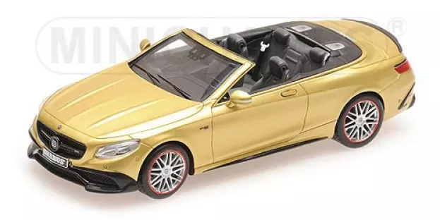 Minichamps Mercedes S-class S63 Amg Cabriolet Open 2016 1:43 437034234