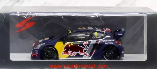 Spark Peugeot 208 Wrx Team Peugeot Total N 9 Winner Rally World Rx Belgium 2018 Sebastien Loeb 1:43 S7804