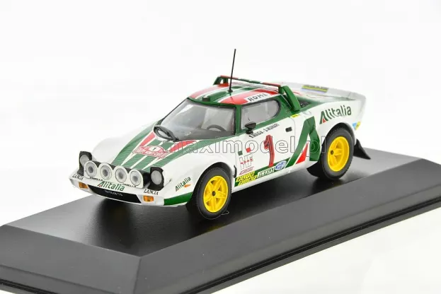 Minichamps Lancia Stratos Alitalia N 1 Winner Rally Montecarlo 1977 S.munari S.maiga 1:43 430771201