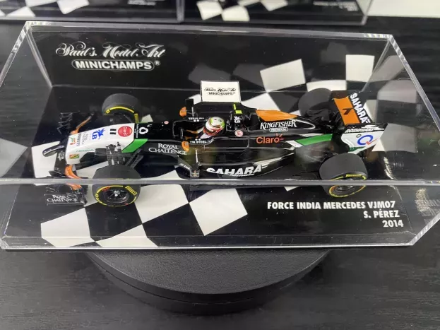 Minichamps Force India F1 Vjm07 Team Mercedes N 11 Race Version 2014 Sergio Perez 1:43 417140011