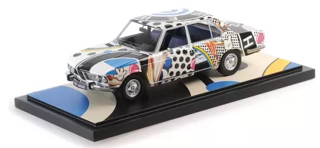 Minichamps Bmw 2500 e3 1969 New Horizon Pink Panther La Pantera Rosa Con Vetrina With Showcase 1:18 155029204