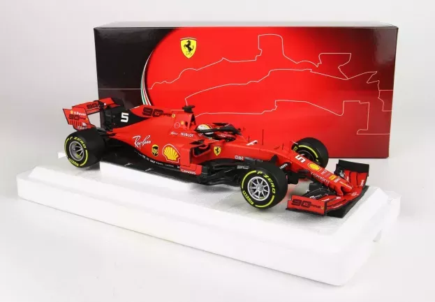 BBR Ferrari F1 Sf90 Team Scuderia Ferrari Mission Winnow N 5 Belgium Gp 2019 S.vettel 1:18 BBR191825