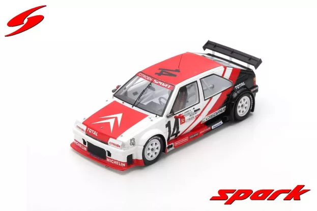 Spark Citroen Bx N 14 Supertourisme 1989 J.p.jarier J.beltoise 1:43 SF139
