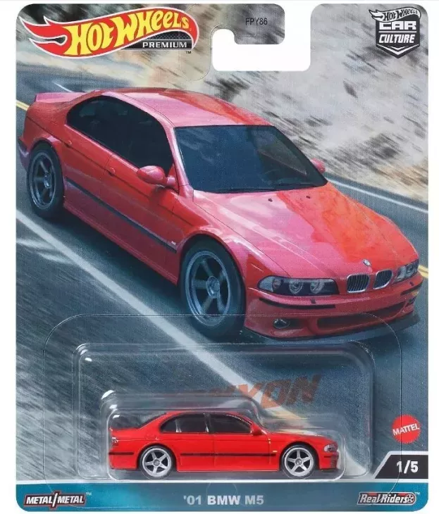 Hot Wheels Bmw 5-series M5 e39 2002 1:64 HKC52