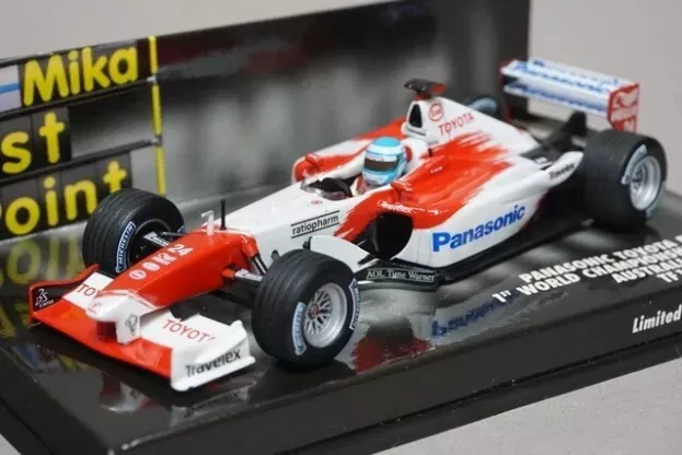 Minichamps Toyota F1 Tf102 N 24 1st Point Australian Gp 2002 Mika Salo 1:43 400020124