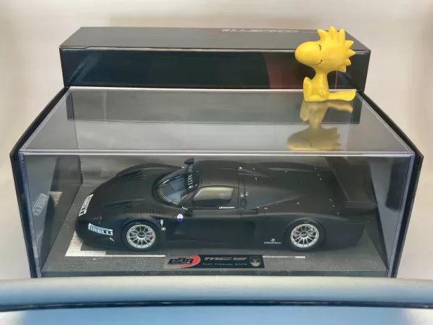 BBR Maserati Mc12 Italy Fiorano Test 2004 Michael Schumacher Con Vetrina With Showcase 1:18 BBRC1847A