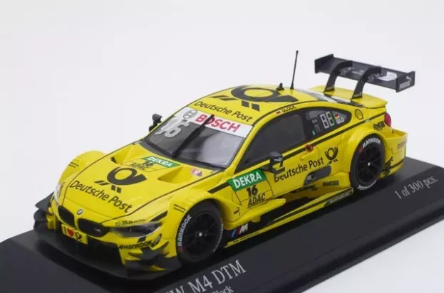 Minichamps Bmw 4-series M4 f82 Team Rmg N 16 Season Dtm 2016 T.glock 1:43 410162416