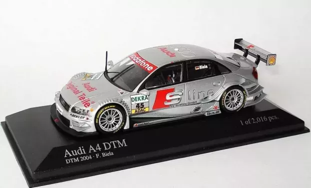 Minichamps Audi A4 Dtm Audi Sport Team Joest N 45 Dtm 2004 F.biela 1:43 400041445