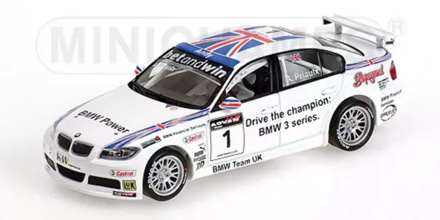 Minichamps Bmw 320si N 1 Winner Wtcc 2006 A.prialux 1:43 400062601