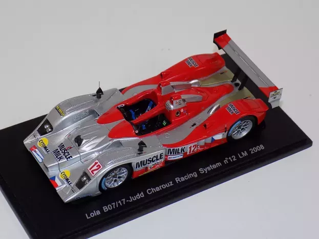 Spark Lola B07 17-judd N 12 Charouz Racing System Le Mans 2008 1:43 S1429