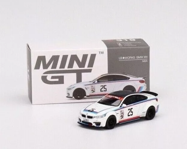Mini-GT Bmw 4-series M4 Imsa Works N 25 g82 Lhd 2021 1:64 MGT00319-L