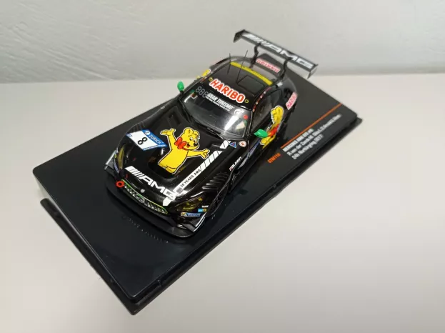 IXO Models Mercedes Sls Amg Gt3 Team Haribo Amg Racing N 8 24h Nurburgring 2017 L.d.arnold M.gotz R.van Der Zande 1:43 GTM114