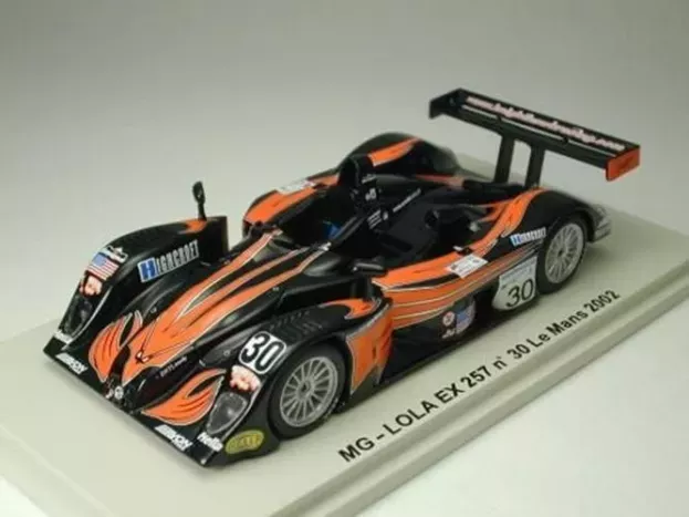 Spark Mg Lola Ex257 N 30 24h Le Mans 2002 Knight Hawkins Dayton 1:43 SCMG07