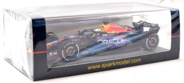 Spark Red Bull F1 Rb19 Team Oracle Red Bull Racing N 1 World Champion Winner Las Vegas Usa Gp 2023 Max Verstappen 1:43 S8934