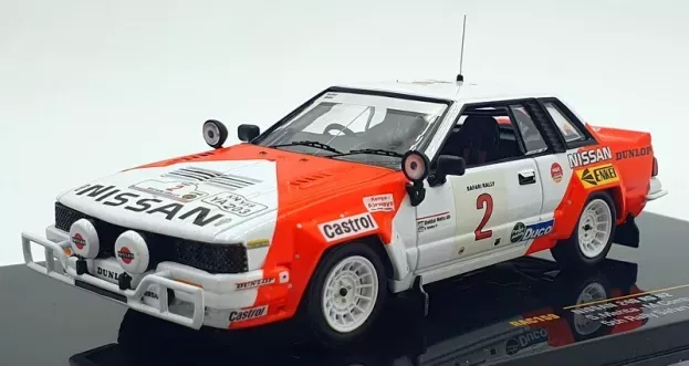 IXO Models Nissan 240rs N 2 5th Rally Safari 1984 M.combes S.metha 1:43 RAC159
