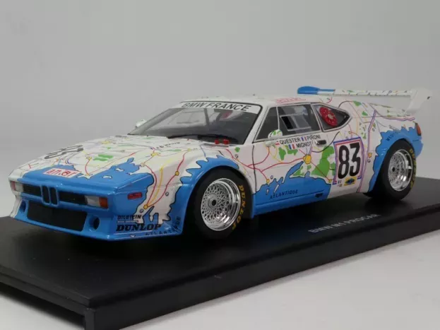 Werk83 Bmw M1 M88 3.5l Team Bmw France N 83 24h Le Mans 1980 D.pironi D.quester M.mignot 1:18 W1803009
