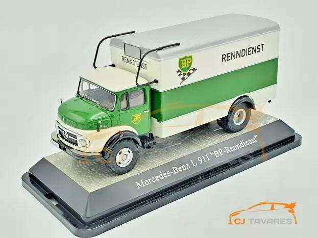 Premium Classixxs Mercedes L911 Truck Bp Renndienst 1:43 12005