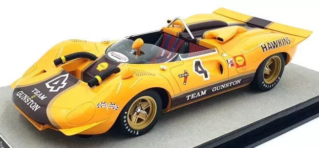 Tecnomodel Ferrari 350 P4 Spider Can-am Team Gunston N 4 Winner 3h Roy Hesketh 1968 P.hawkins 1:18 TM18-251C