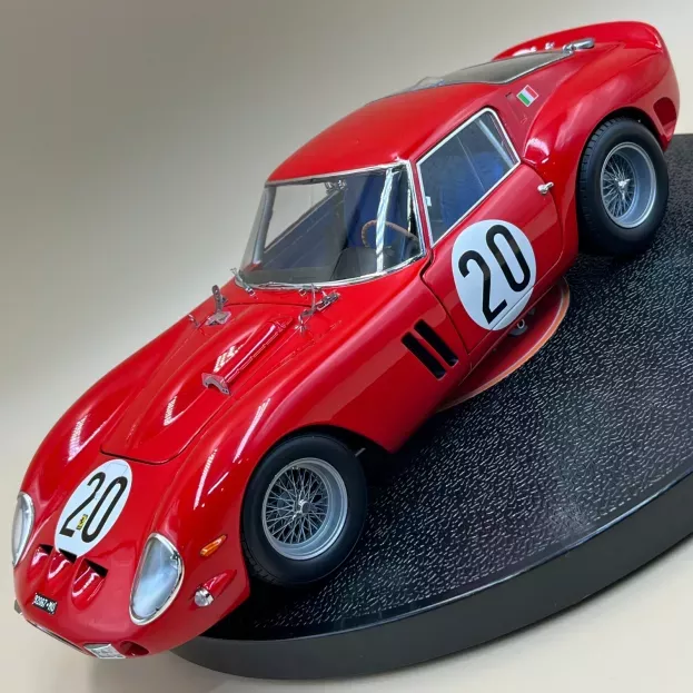 Kyosho Ferrari 250 Gto 3.0l V12 Coupe Team Spa Ferrari Sefacc N 20 24h Le Mans 1963 F.tavano C.m.abete 1:18 08434B