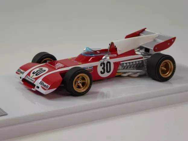 Tecnomodel Ferrari F1 312b2 N 30 Practice Belgium Gp 1972 C.regazzoni 1:43 TM43-26A