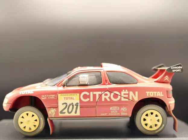 Norev Citroen Zx Rally N 201 Winner Paris Dakar 1996 Lartigue Perrin 1:43 154121