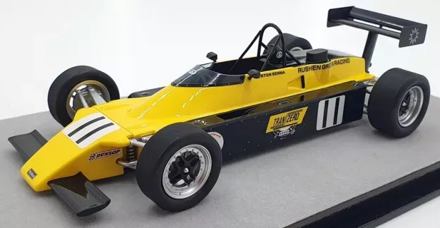 Tecnomodel Van Diemen Rf82 N 11 British Formula Ford Ff2000 Winner Rd3 Silverstone 1982 Ayrton Senna 1:18 TM18-263A