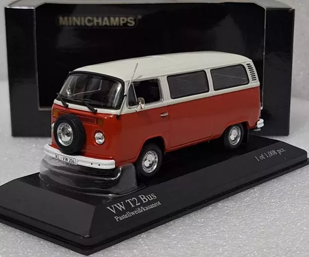 Minichamps Volkswagen T2 Minibus 1972 1:43 400053004