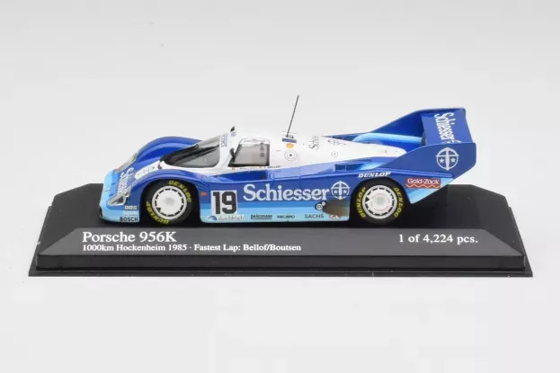 Minichamps Porsche 956k N 19 Fast Lap 1000km Hockenheim 1985 Bellof Boutsen 1:43 430856699