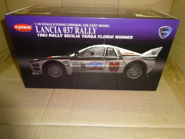 Kyosho Lancia 037 N 1 Wurth Winner Rally Deutschland 1983 W.rohrl Ch.geistdorfer 1:18 08302J