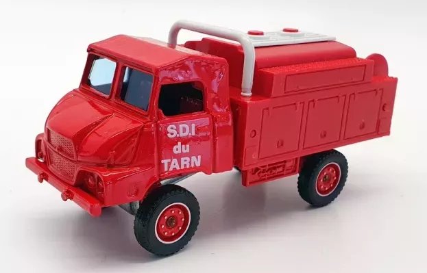 Solido Simca Unic Sumb 4x4 Tanker Truck Pump Fire Engine S.d.i. Du Turn 1973 1:43 2121