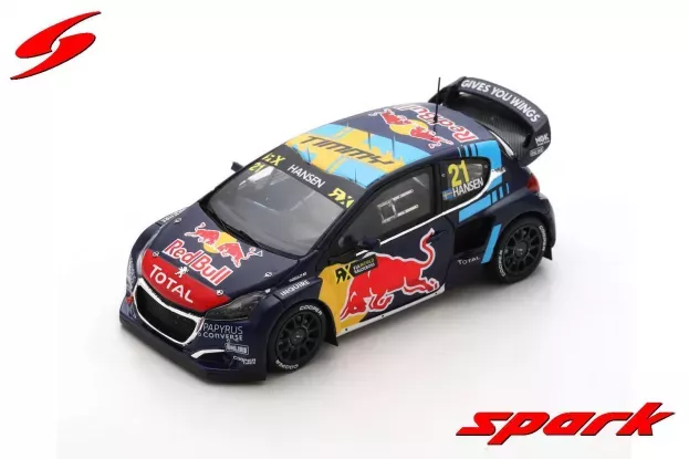Spark Peugeot 208 Wrx Team Red Bull N 21 Winner Race 2 World Rx Spain 2019 T.hansen 1:43 S7821