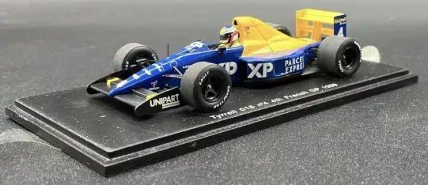 Spark Tyrrell F1 018 N 4 French Gp 1989 Jean Alesi 1:43 S1640