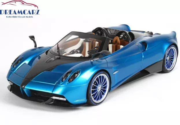 BBR Pagani Huayra Roadster Blue 2017 1:18 P18148D
