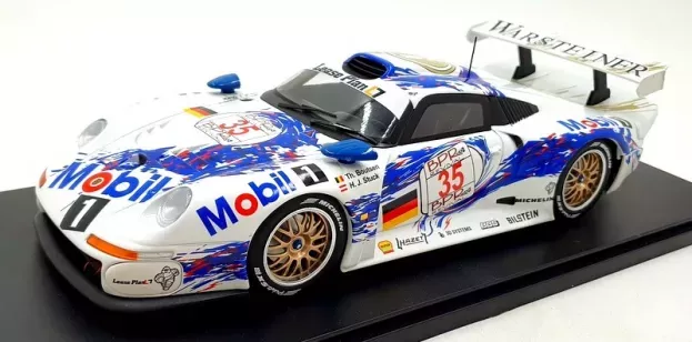Werk83 Porsche 911 Gt1 3.2l Turbo Team Porsche Ag Mobil1 N 35 4h Spa 1996 T.boutsen H.j.stuck 1:18 W18013009