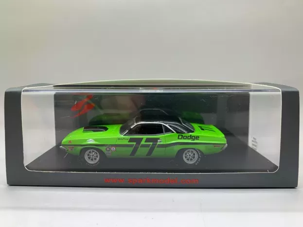 Spark Dodge Challenger Coupe N 77 Trans-am 1970 S.posey 1:43 S3609