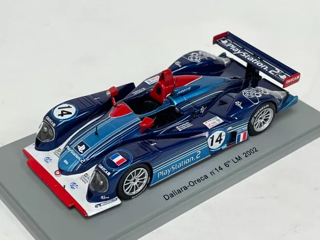 Spark Dallara Oreca N 14 6th Le Mans 2002 1:43 S0158