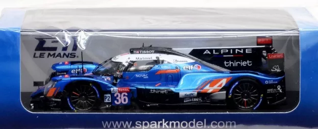 Spark Alpine A470 Gibson Team Signatech-alpine Matmut N 36 Winner Lmp2 Class 6th 24h Le Mans 2019 N.lapierre A.negrao P.thiriet 1:43 S7919