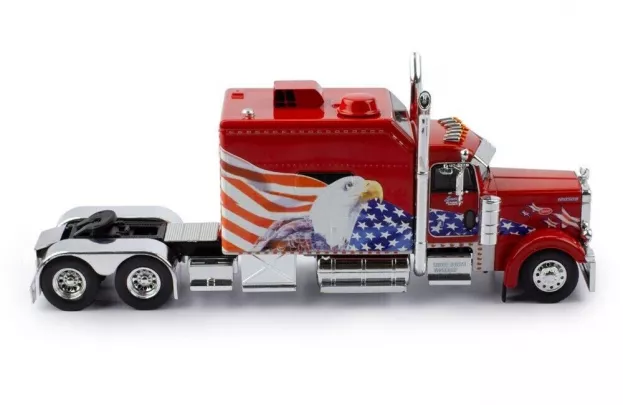 IXO Models Peterbilt 379 Tractor Truck 3-assi 2002 1:43 TR171.22