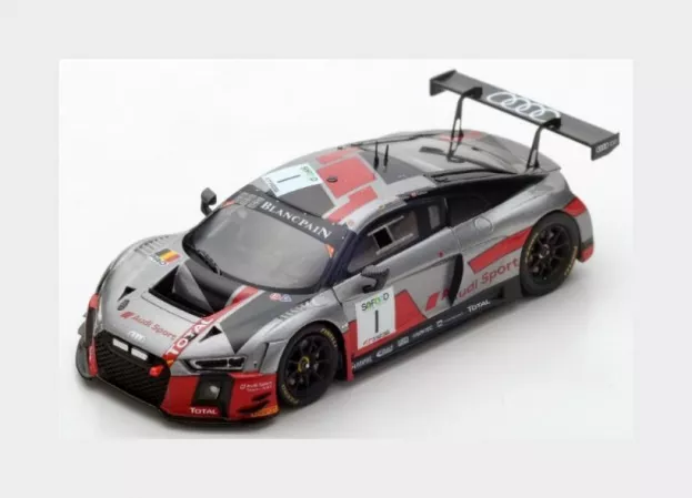 Spark Audi R8 Lms Team Audi Sport Team Wrt N 1 6th 24h Spa 2017 A.garcia N.muller R.rast 1:43 SB143