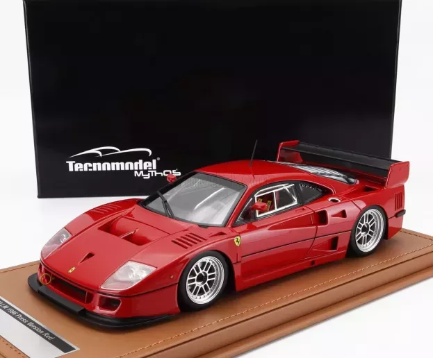 Tecnomodel Ferrari F40 Lm Press Version 1996 Bbs Silver Wheels 1:18 TM18-286G