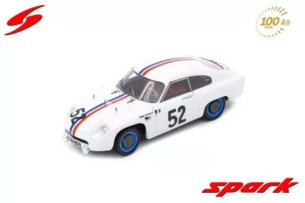 Spark Panhard Db Hbr Team Automobiles Bonnet N 52 24h Le Mans 1961 J.c.caillaud R.mougin 1:43 S2446