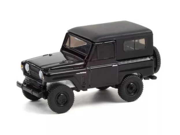 Greenlight Nissan Patrol 1970 Black Bandit 1:64 28070B