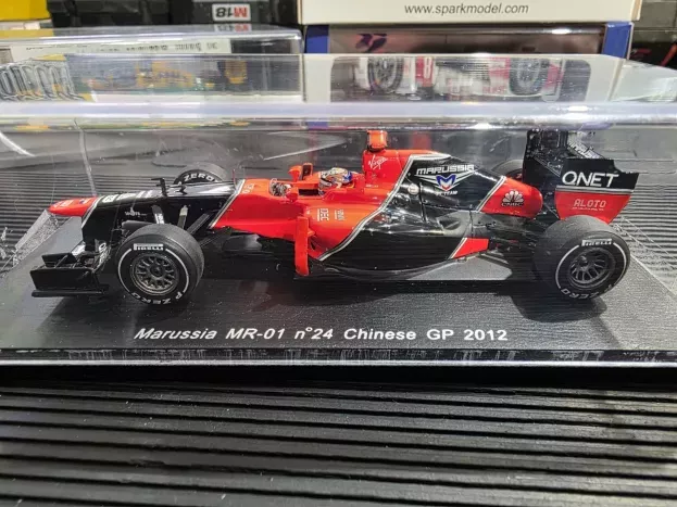 Spark Marussia F1 Mr01 N 24 Gp Chinese 2012 Timo Glock 1:43 S3038