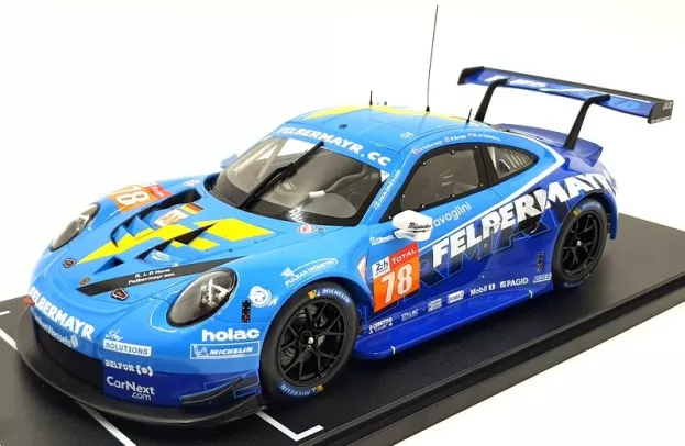 IXO Models Porsche 911 991 Rsr 4.0l Team Proton Competition N 78 24h Le Mans 2020 M.beretta H.felbermayr Jr. M.van Splunteren 1:18 LEGT18063