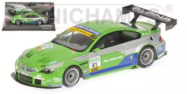 Minichamps Bmw 6-series Alpina B6 Gt3 Team Engsteler N 41 Adac Gt Masters 2011 Margaritis Lunardi 1:43 437112641